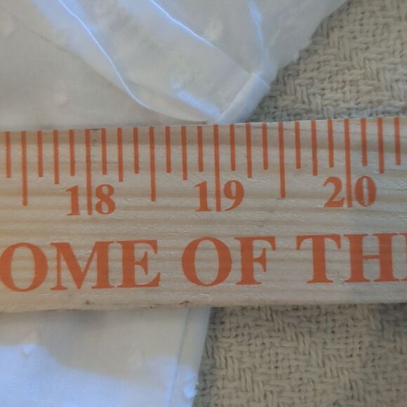 Bardot Ruffled Dress MED Babydoll Tiered Lace Pin Tucks Bridgerton Fairy - Picture 10 of 16